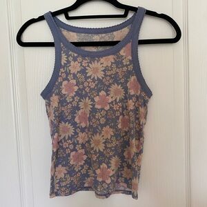 American Eagle Floral Tank